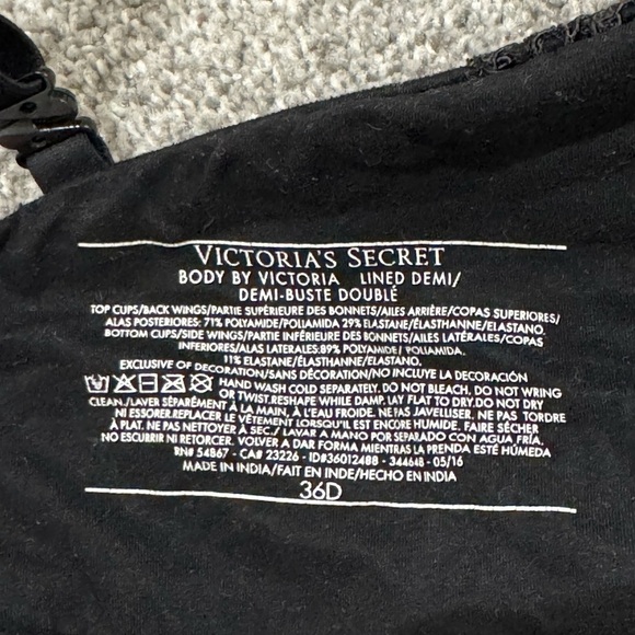 Body by Victoria Lined Demi Bra - Picture 4 of 5